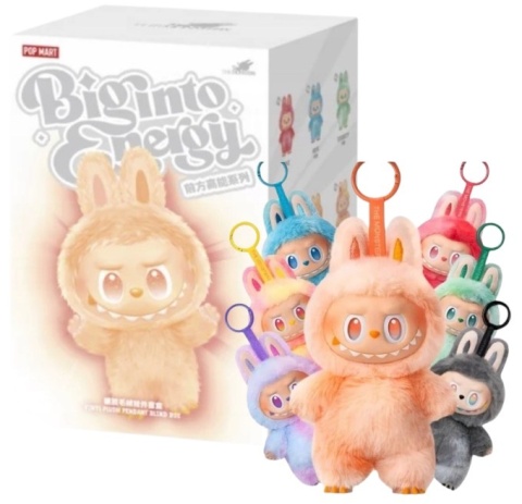 LABUBU Big Into Energy Brelok Maskotka Niespodzianka Pop Mart